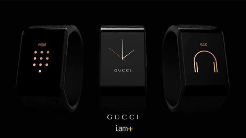 Gucci i will.i.am ujawniają modnego smartbanda