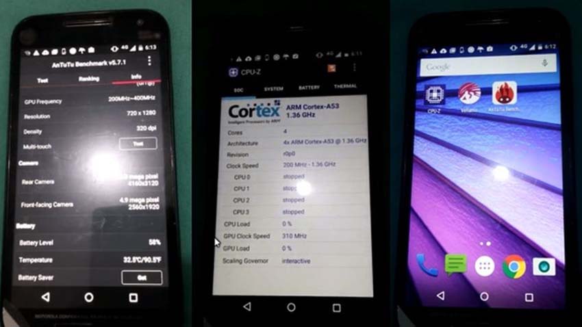 Motorola Moto G (2015) ukazana na pierwszych materiałach