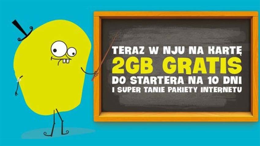 Promocje Nju Mobile: 2 GB gratis i bon na paliwo