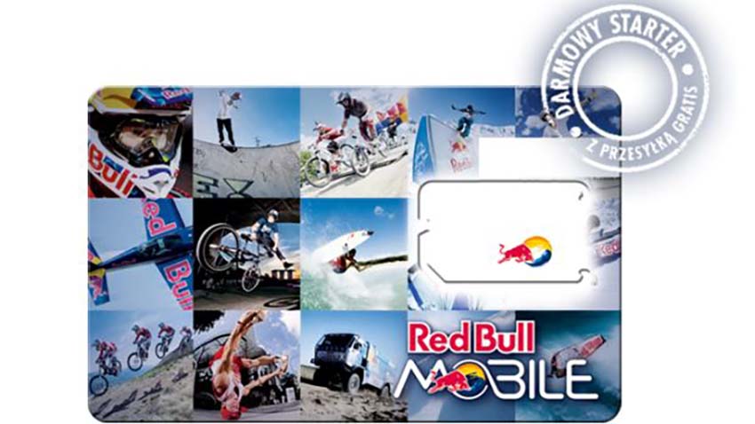 Red Bull Mobile: Darmowy starter z 1 GB Internetu