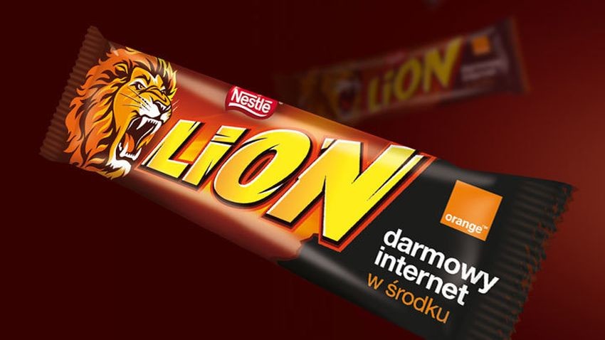 Promocja Orange: Darmowy Internet w batonach LION