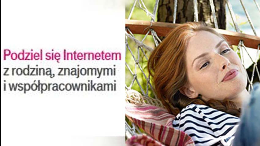 Promocja T-Mobile: Podziel się Internetem