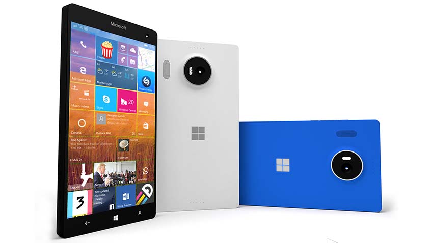 Microsoft Lumia 950 XL na zdjęciu prasowym