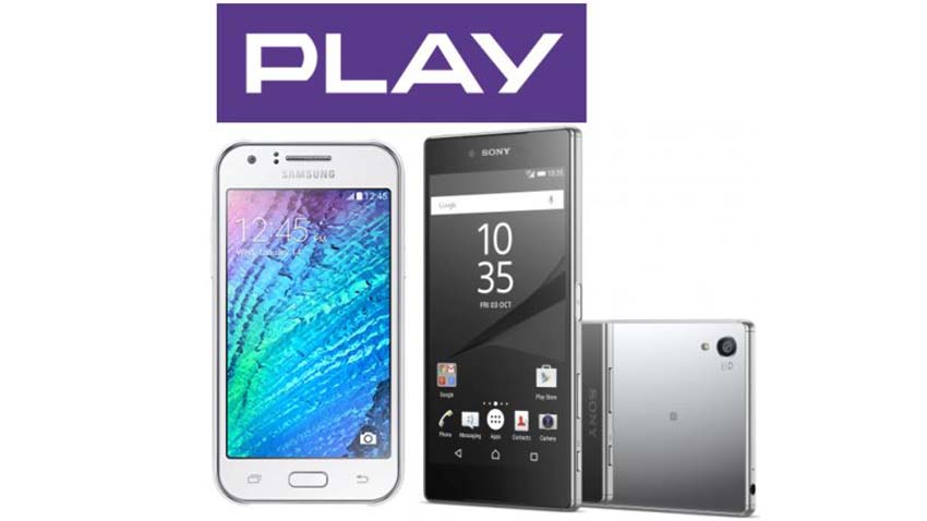 Sony Xperia Z5 Compact i Samsung Galaxy J1 taniej w sieci Play