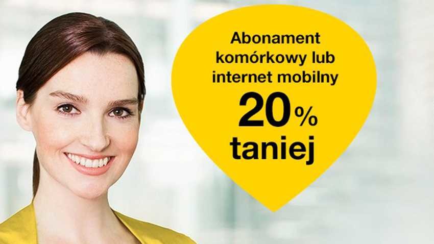 Promocja Orange: Rabat na abonament komórkowy lub Internet mobilny