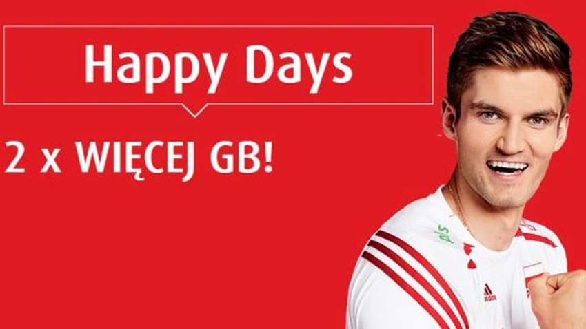 Promocja Plus: 100 GB Internetu z Happy Days