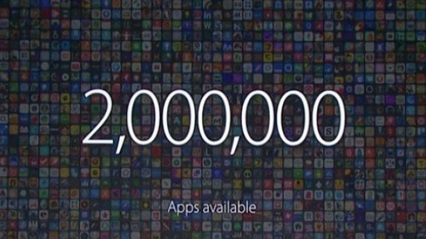 2 miliony aplikacji w Apple App Store