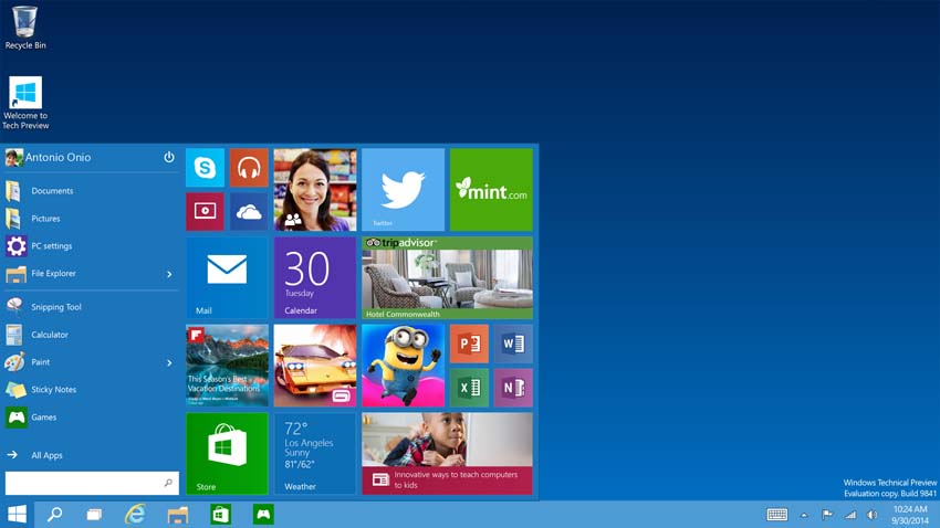 Świat czekał na Windows 9. Zobaczył... Windows 10
