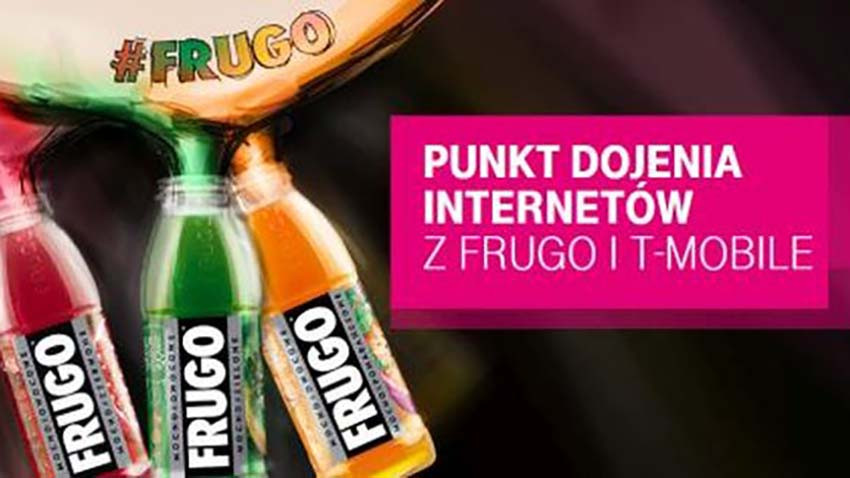 Promocja T-Mobile: "Punkt dojenia internetów"