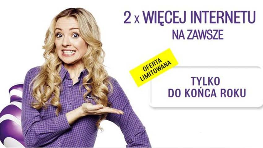 Promocja Play: Formuła 4.0 Unlimited z podwojonym internetem